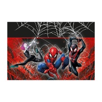Spider-Man-Tischdecke mit Spinnennetz, 1,80 x 1,20 m