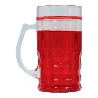 Bierkrug mit Blut 15 cm