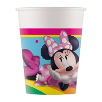 Minnie Regenbogenbecher, 200 ml - 8 Stück