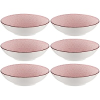 20 cm tiefer Steingut-Teller 