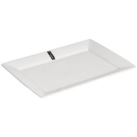 Rechteckige Porzellanteller 36 x 25,3 cm - Vessia - 2 Stück