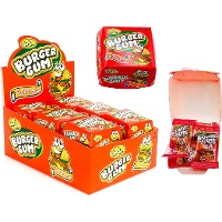 Burger Kaugummi Box 14 gr - 12 Einheiten