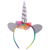 Buntes Einhorn-Stirnband