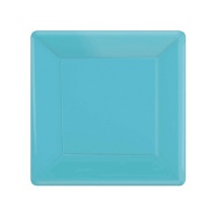 26 cm bunte Pappteller - 20 Stk.