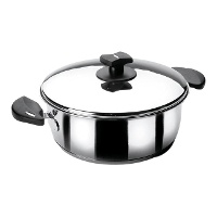 Ladycor 18 x 8,5 cm Stielkasserolle mit Deckel - Lacor