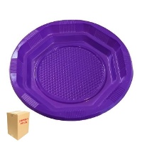 13,5 cm farbige Plastikteller - 1920 Stück.