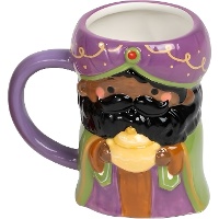 470-ml-3D-Tasse 'Balthasar' - einer der Heiligen Drei Könige
