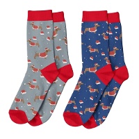 Weihnachtshundsocken - 1 Paar