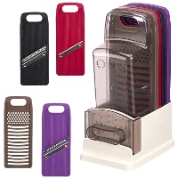 Rechteckige Reibe mit Behälter