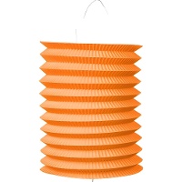 Laterne aus farbigem 16-cm-Röhrenpapier - 1 Stück