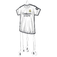 Piñata vom Real Madrid Trikot, 45 x 38 cm