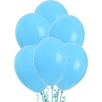 30 cm farbige Latex-Ballons - 10 Stück