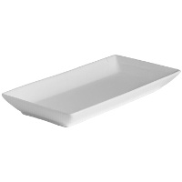 Tiefe rechteckige Porzellanschale - Vessia - 4 Einheiten, Maße 36 x 15,5 cm