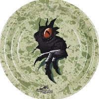 Jurassic World-Pappteller 18 cm - 6 Stück