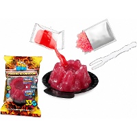 Gelee-Vulkan mit Knisterbonbons, 33 g
