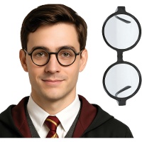 Gafas redondas de mago