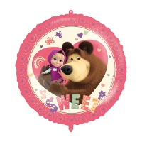 Folienballon Masha y el Oso 