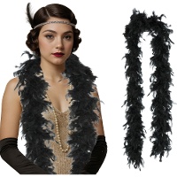 Federnboa, 80 g, mehrfarbig