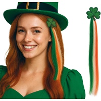 40 cm Haarsträhne für St. Patrick's Day