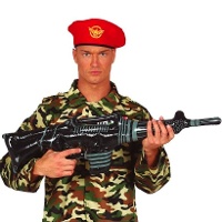 Aufblasbares Maschinengewehr 90 cm