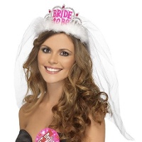 Tiara mit Schleier für die Braut