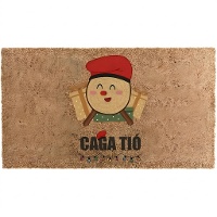 Fußmatte mit Caga-Tió-Motiv
