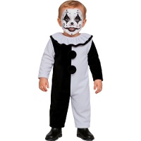 Grusel-Clown-Kostüm für Babys