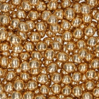 Goldene Schokoladenperlen (Sprinkles) - FunCakes - 60 g