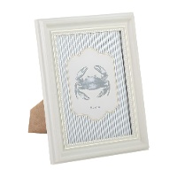 Fotorahmen 15 x 20 cm, Weiß im Vintage?Stil