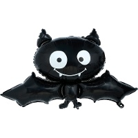 Folienballon Fledermaus, ca. 88 x 60 cm