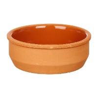 16 cm bunte Auflaufform aus Steingut - 4 Stück