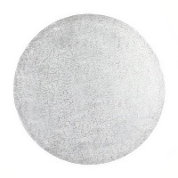 Tortenboden 20 x 20 x 1,2 cm versilbert
