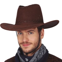 Klassischer Cowboy-Hut in Farbe - 56 cm