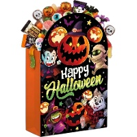 Happy Halloween Bonbontüte 16 x 11 cm - 6 Stück.
