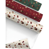 Geschenkpapier Tió de Nadal 2 x 0,70 m - 1 Stück