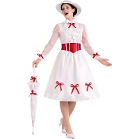 Vintage Gouvernante Kostüm für Frauen