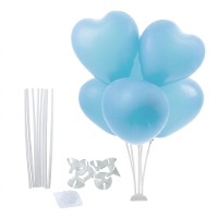 Tischzentrum für durchsichtige Ballons - 8 Stück