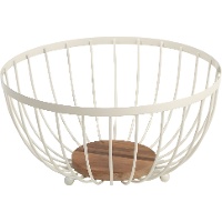 Obstschale 25 cm von Bois & Terre im skandinavischen Stil